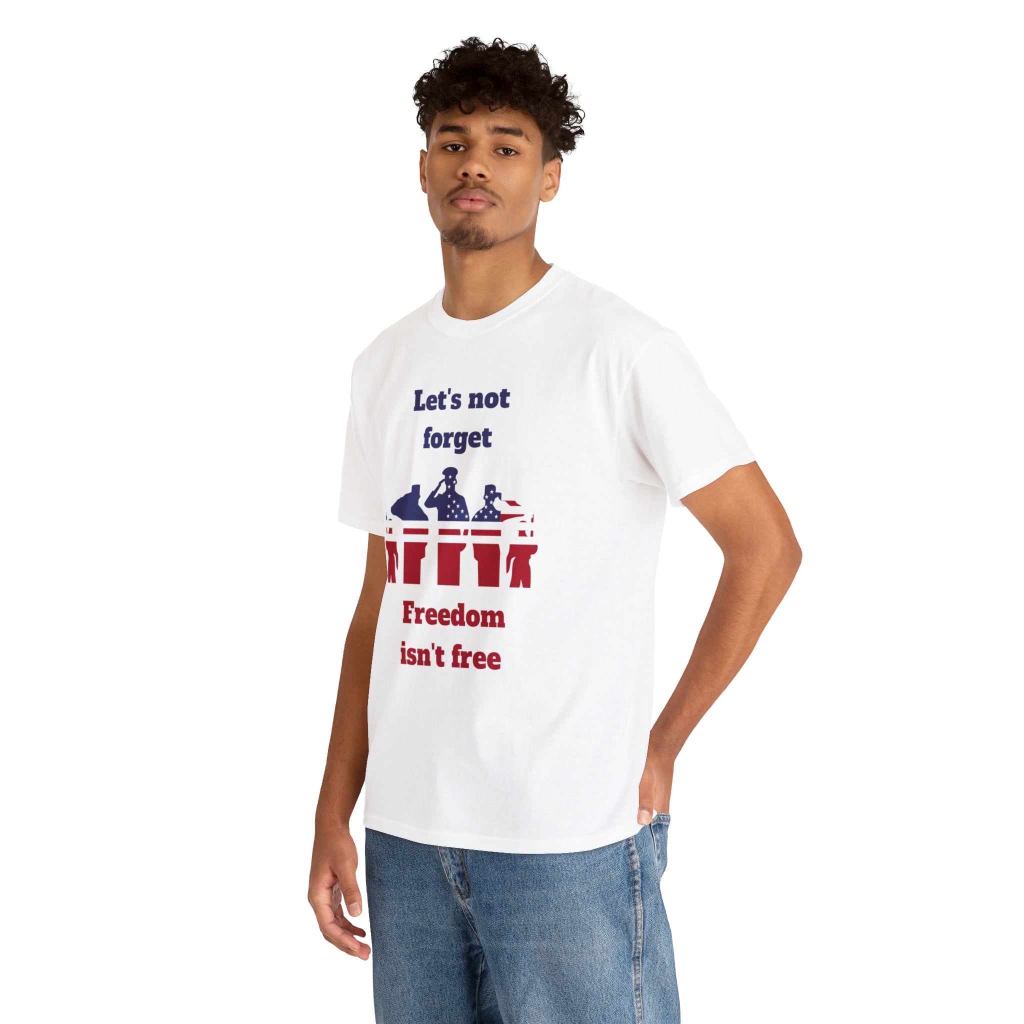 Memorial Day Freedom Is Not Free Unisex Heavy Cotton Tee