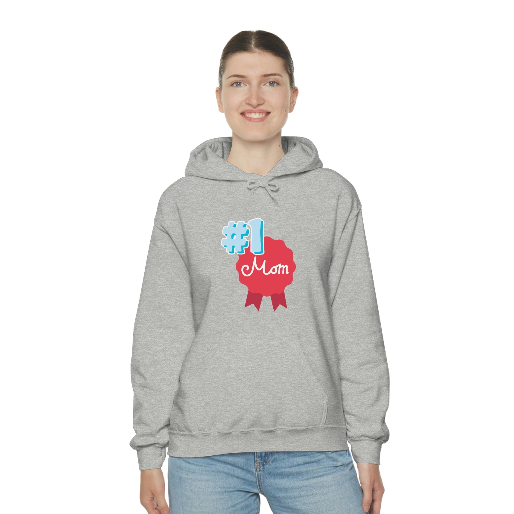 Mom You're No.1 Unisex Heavy Blend™ Hooded Sweatshirt