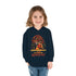 Happy Thanksgiving Turkey Pilgrim Toddler Pullover Fleece Hoodie