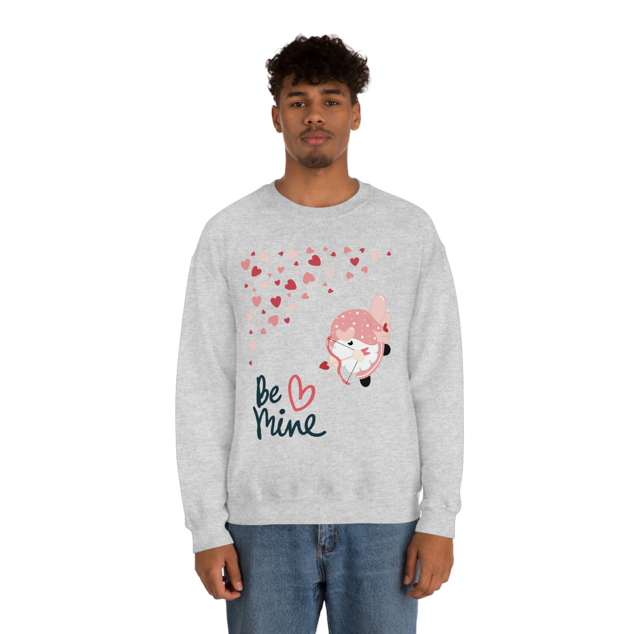 Be Mine Gnome!! Unisex Heavy Blend™ Crewneck Sweatshirt