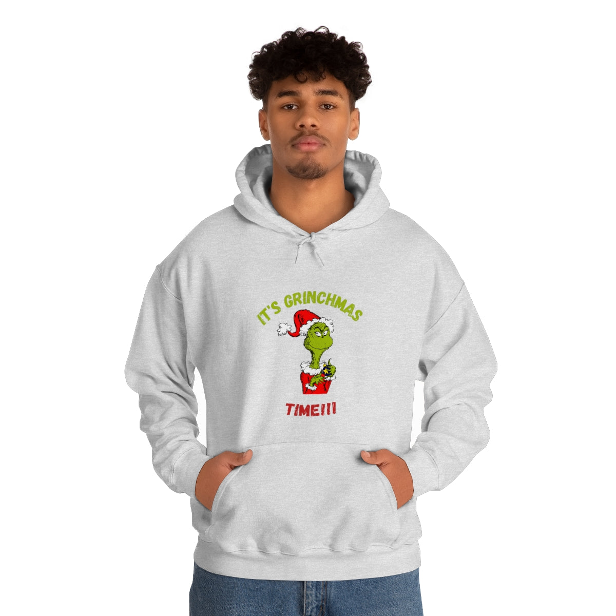 It's Grinchmas Time!!! Unisex Heavy Blend™ Hooded Sweatshirt