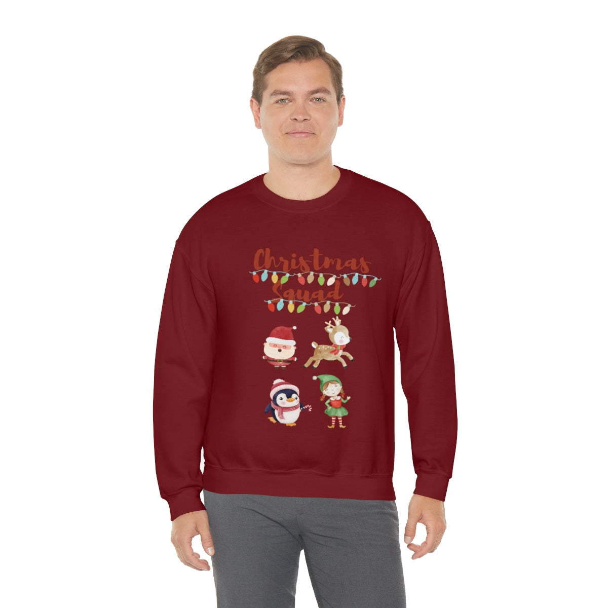 Christmas Squad Unisex Heavy Blend™ Crewneck Sweatshirt