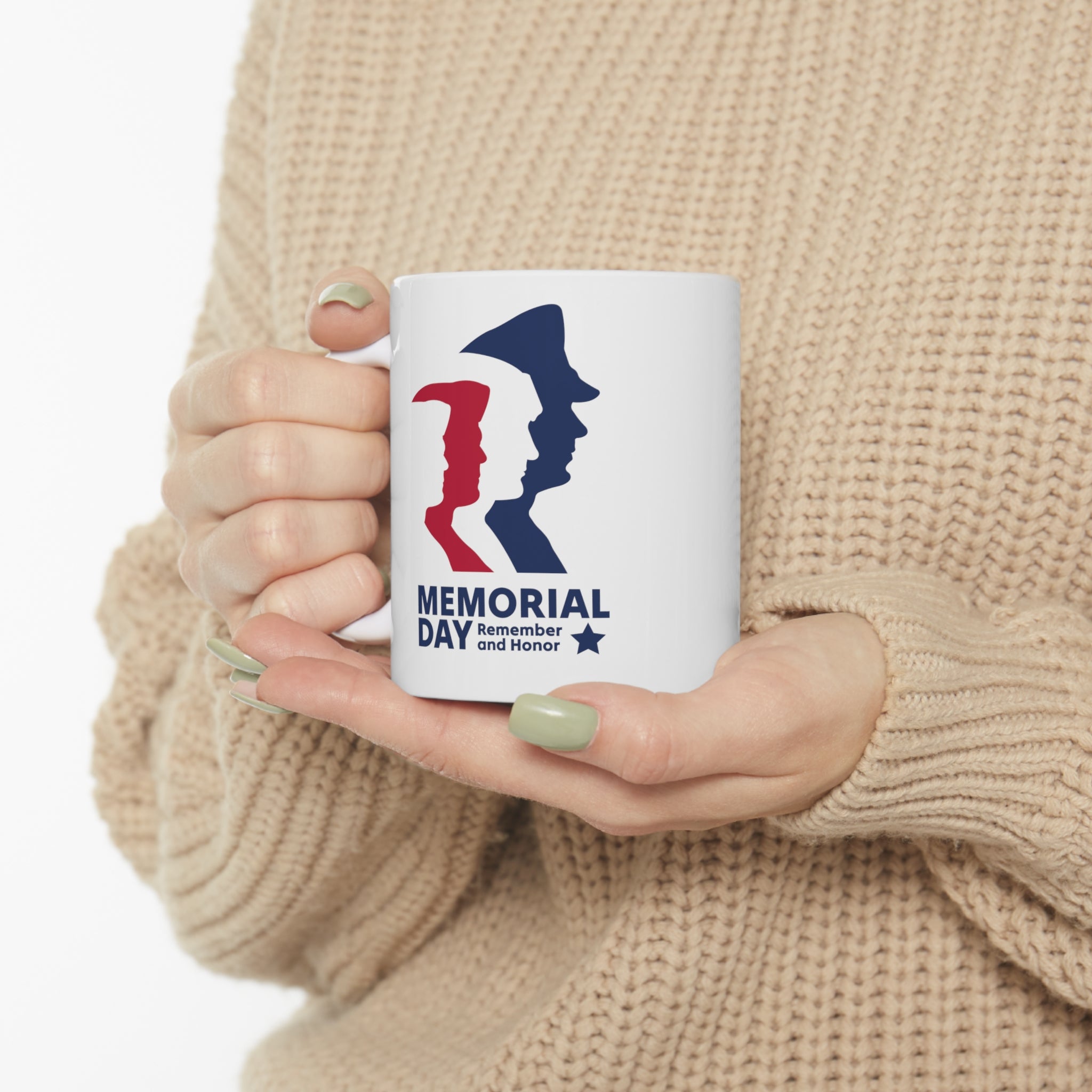 Memorial Day Heroes Ceramic Mug 11oz