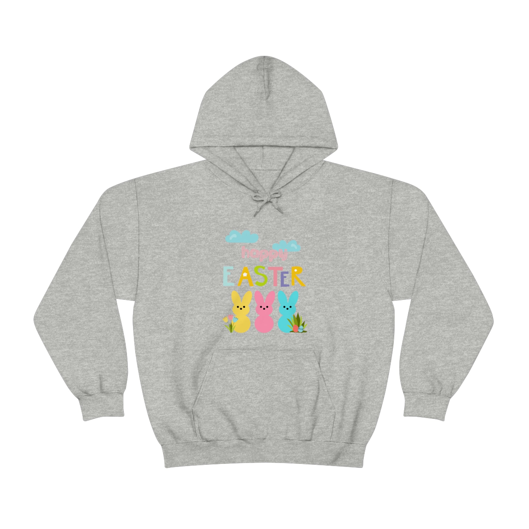 Happy Easter Bunny Unisex Heavy Blend™ Hooded Sweatshirt