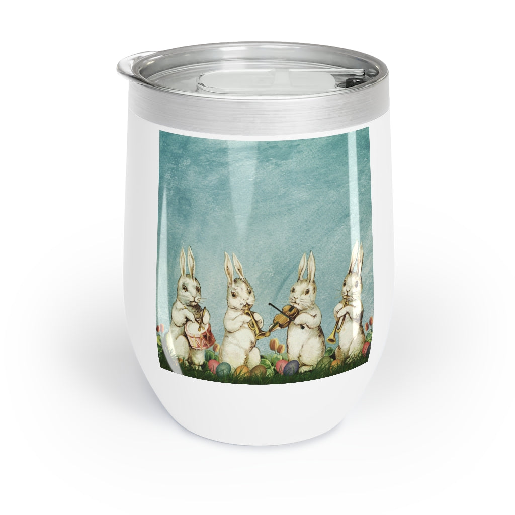 Happy Easter Chill Wine Tumbler