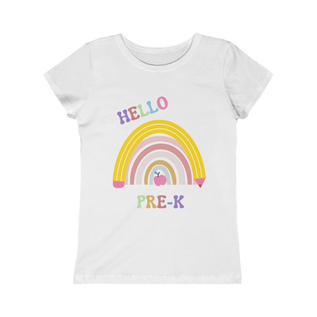 Hello Pre-K Girls Princess Tee