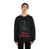 Merry Christmas Tree Unisex Heavy Blend™ Crewneck Sweatshirt