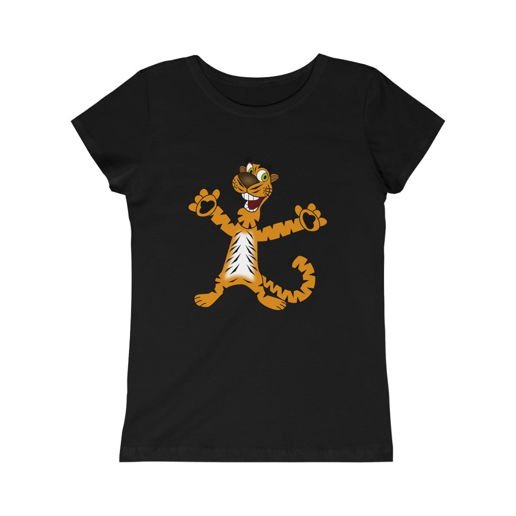 Little Tigers Girls Princess Tee