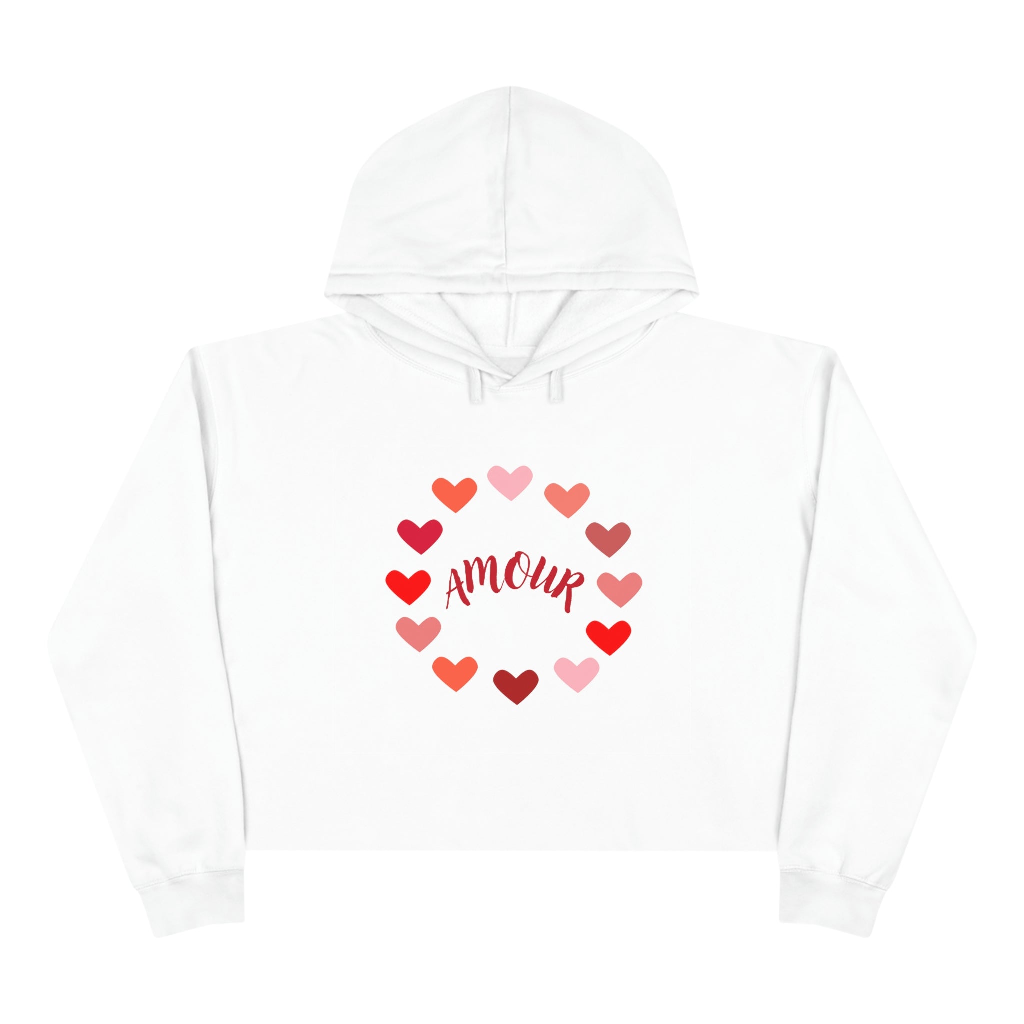 Amour Crop Hoodie