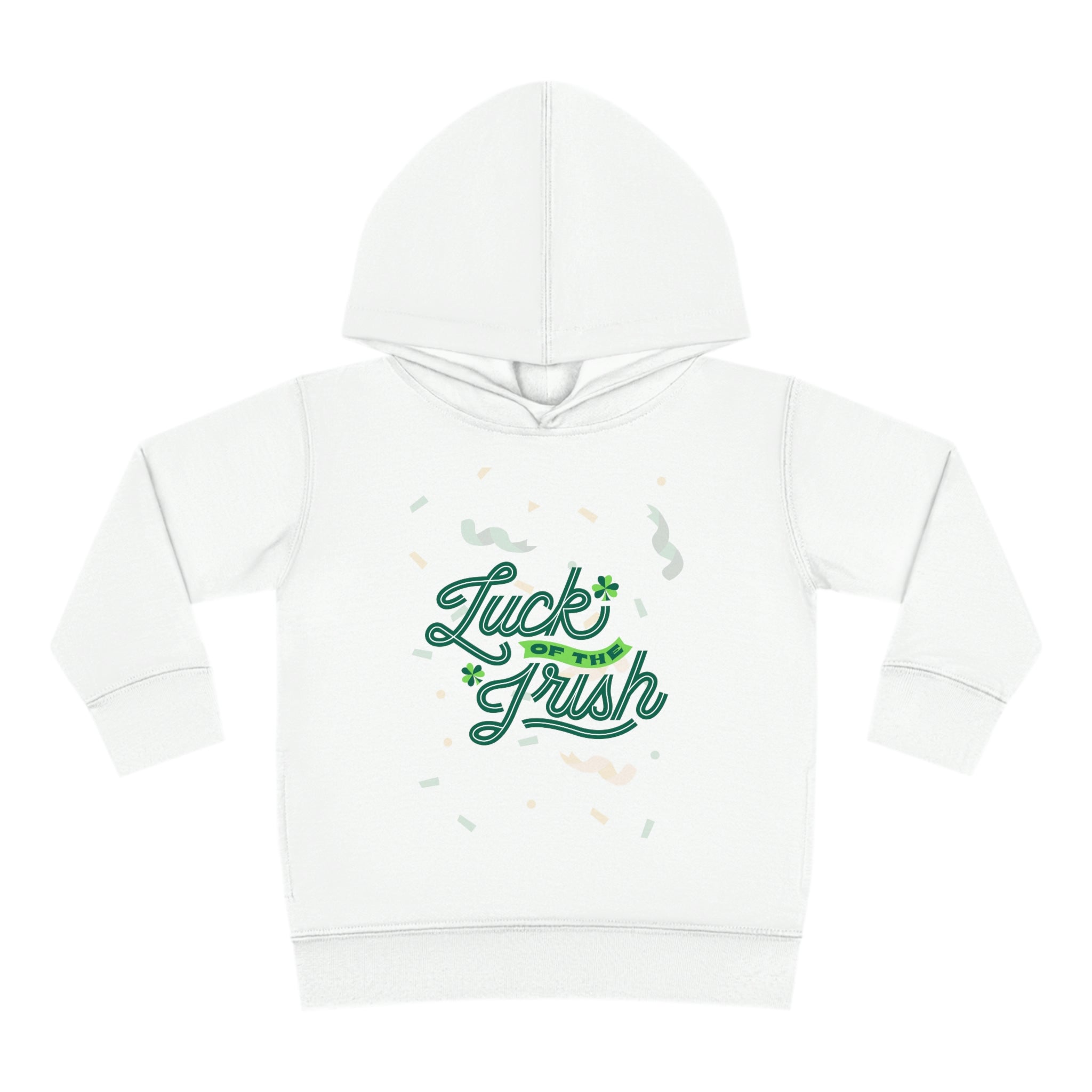 Luck Of The Irish Toddler Pullover Fleece Hoodie