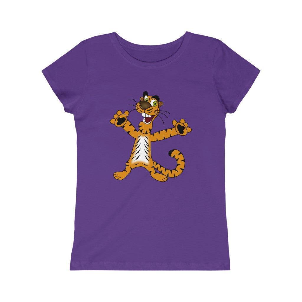 Little Tigers Girls Princess Tee