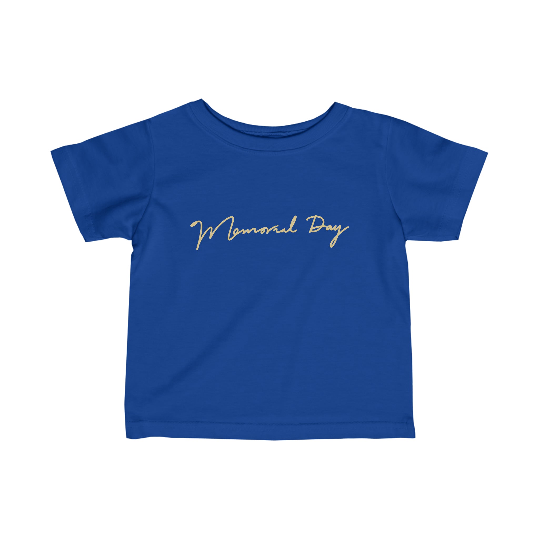 Memorial Day Infant Fine Jersey Tee