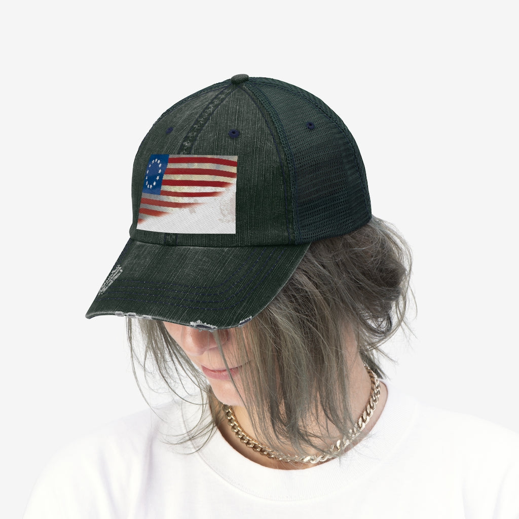 Old Glory Unisex Trucker Hat