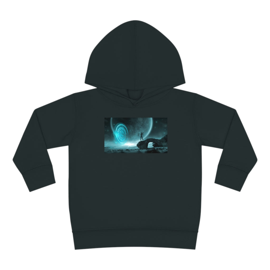 Mystical Moon Toddler Pullover Fleece Hoodie