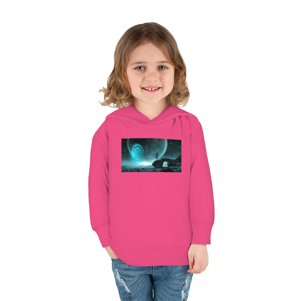Mystical Moon Toddler Pullover Fleece Hoodie