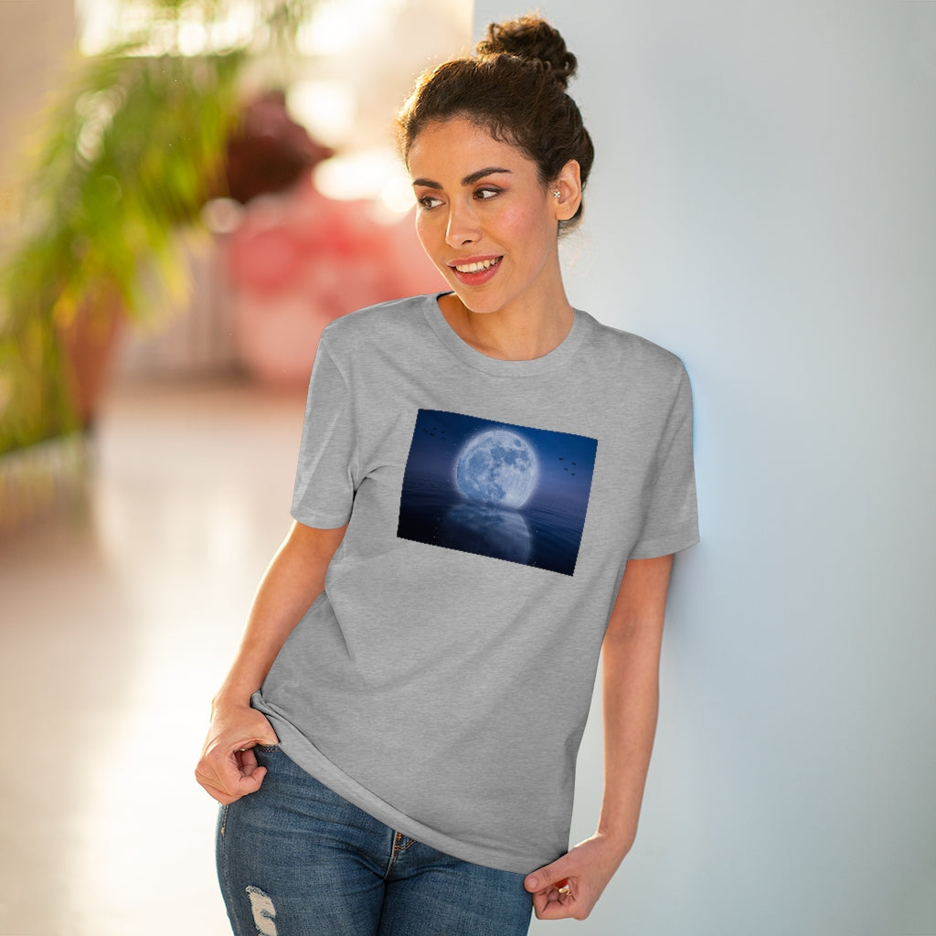 Mystical Moon Organic Creator T-shirt - Unisex