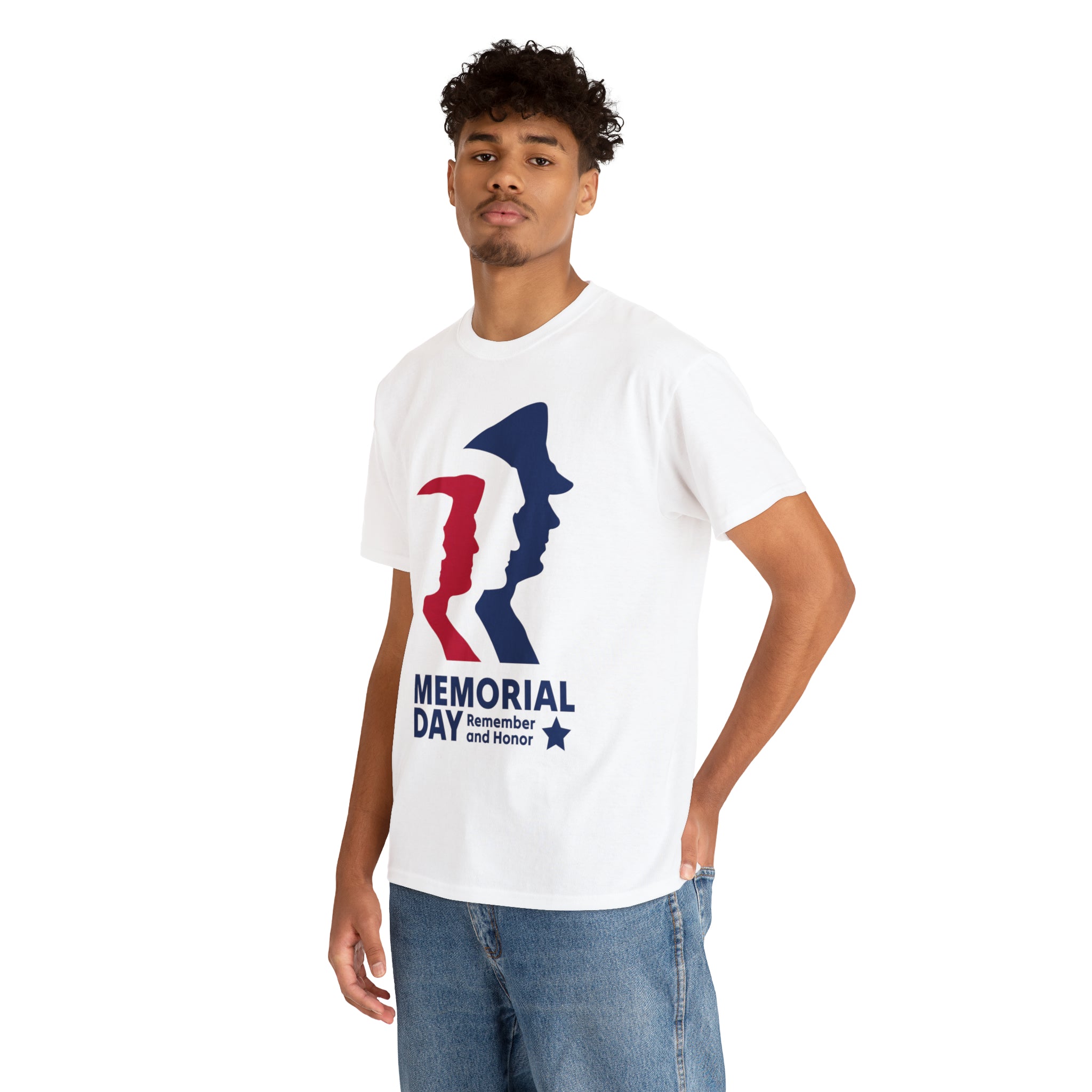 Memorial Day Heroes Unisex Heavy Cotton Tee