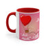 Happy Valentine's Day Accent Coffee Mug, 11oz