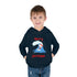 Surfing Santa Toddler Pullover Fleece Hoodie