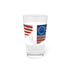 US Flag Pint Glass, 16oz