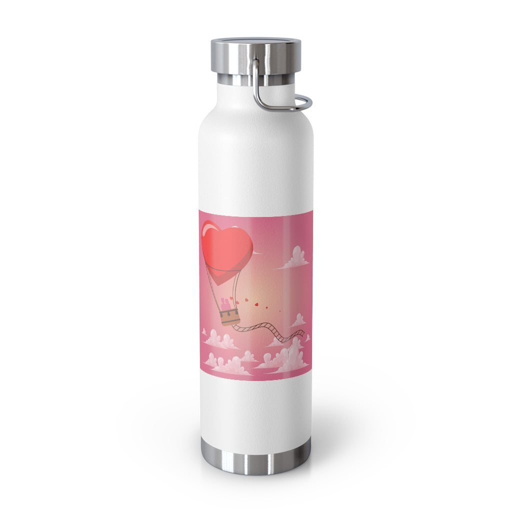 Happy Valentines Day 22oz Vacuum Insulated Bottle