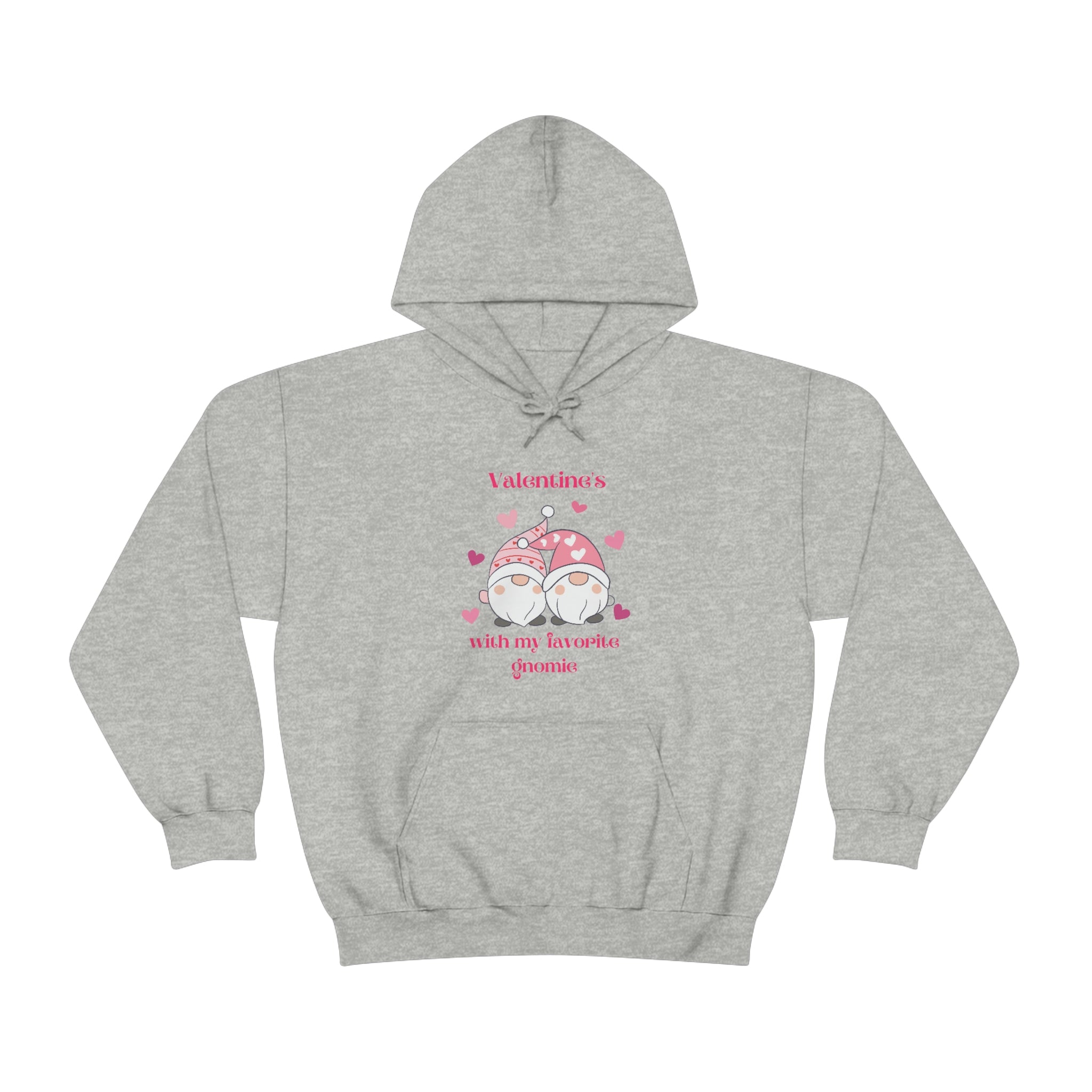 Valentine's With My Favorite Gnomie Unisex Heavy Blend™ Hooded Sweatshirt