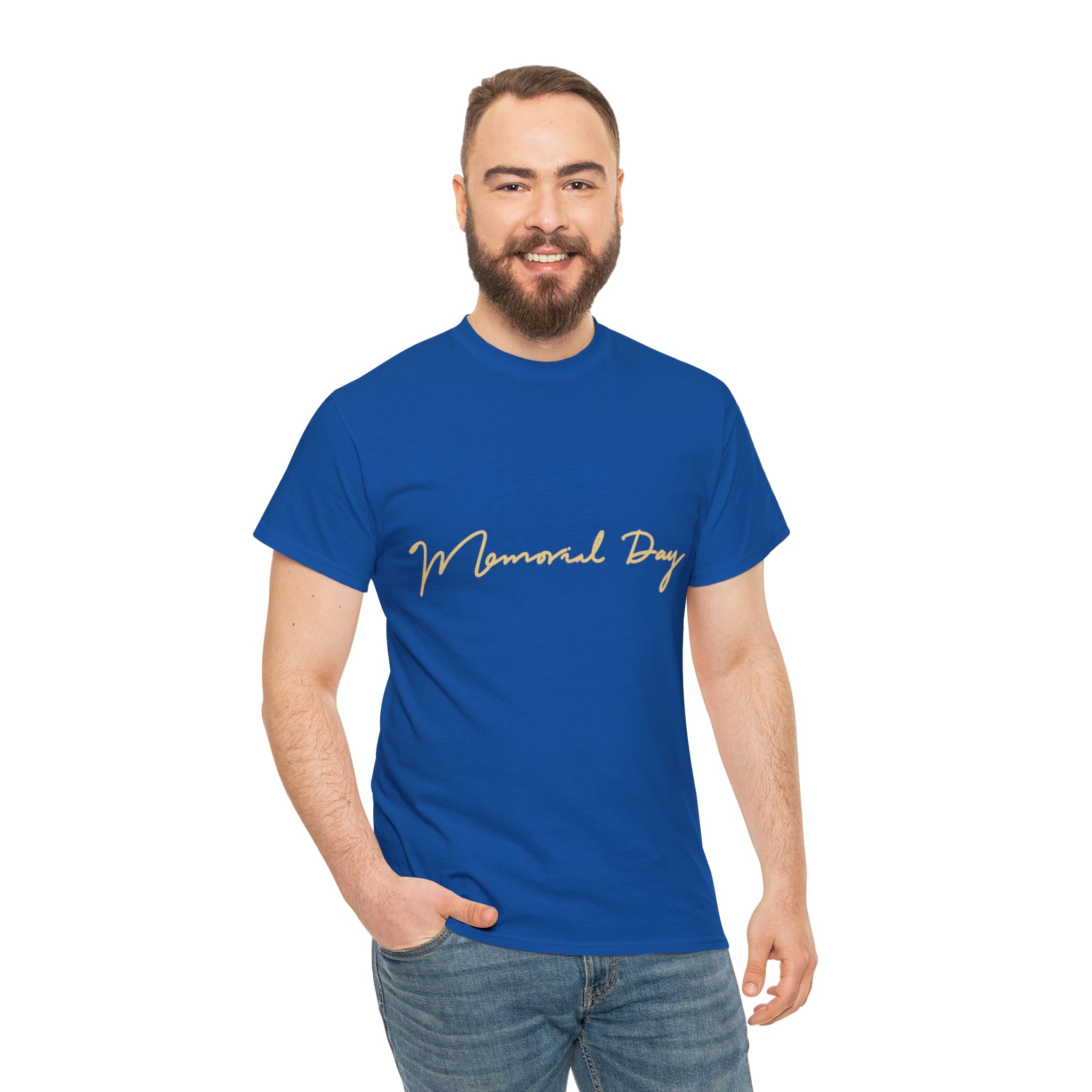 Memorial Day Unisex Heavy Cotton Tee
