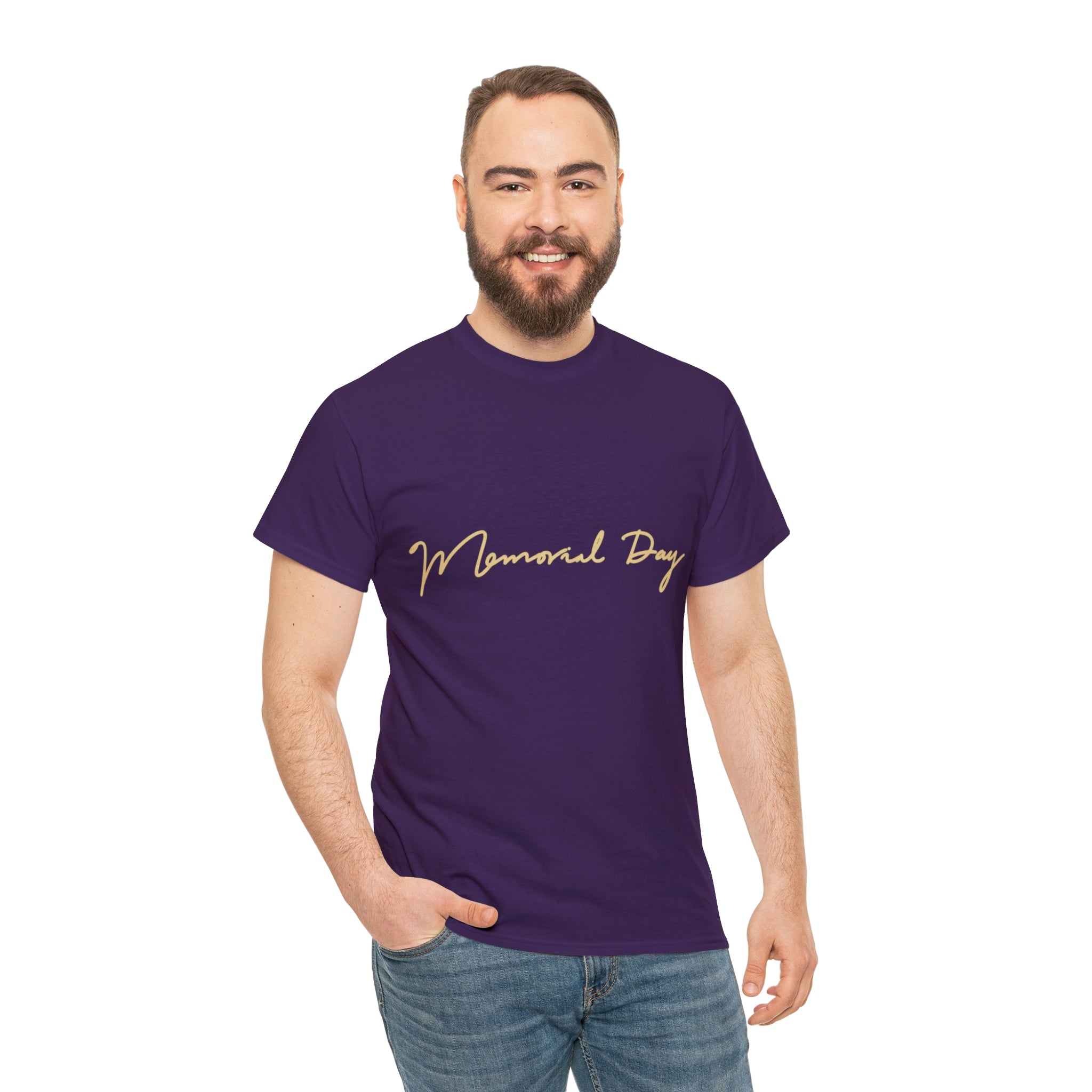 Memorial Day Unisex Heavy Cotton Tee