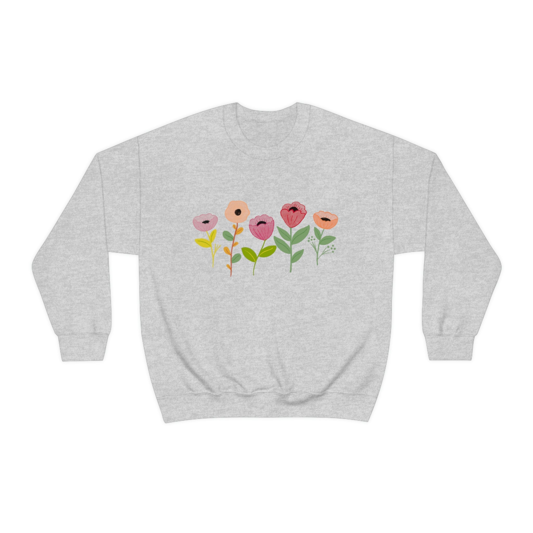 Spring Flowers Unisex Heavy Blend™ Crewneck Sweatshirt