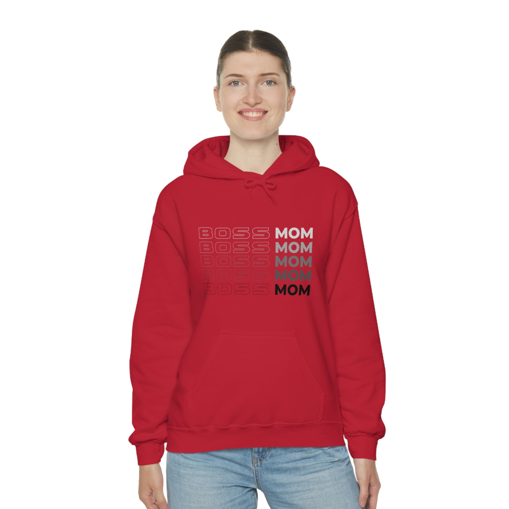 Boss Mom Unisex Heavy Blend™ Hooded Sweatshirt