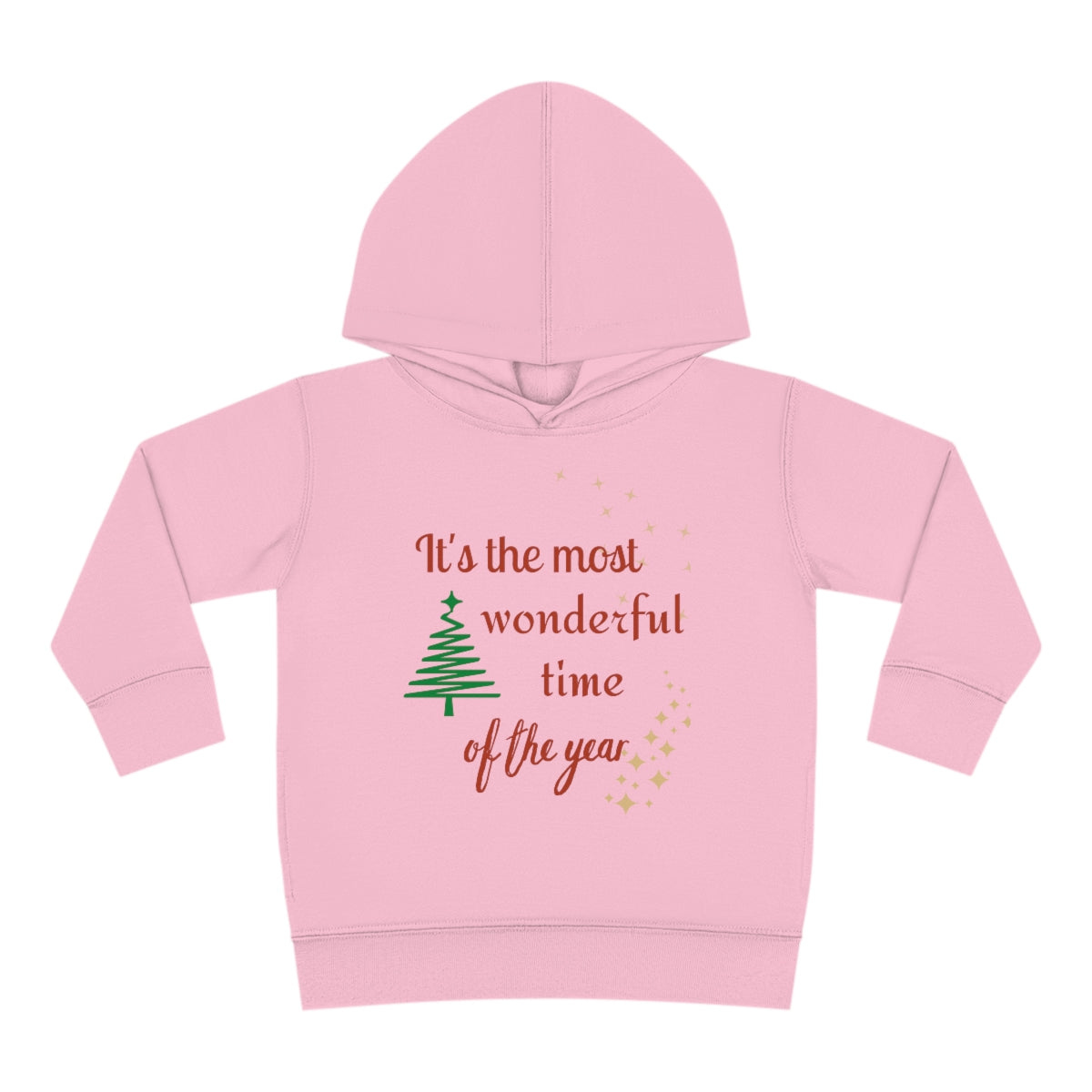 It's The Most Wonderful Time Of The Year Toddler Pullover Fleece Hoodie