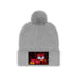 Tiger Pom Pom Beanie