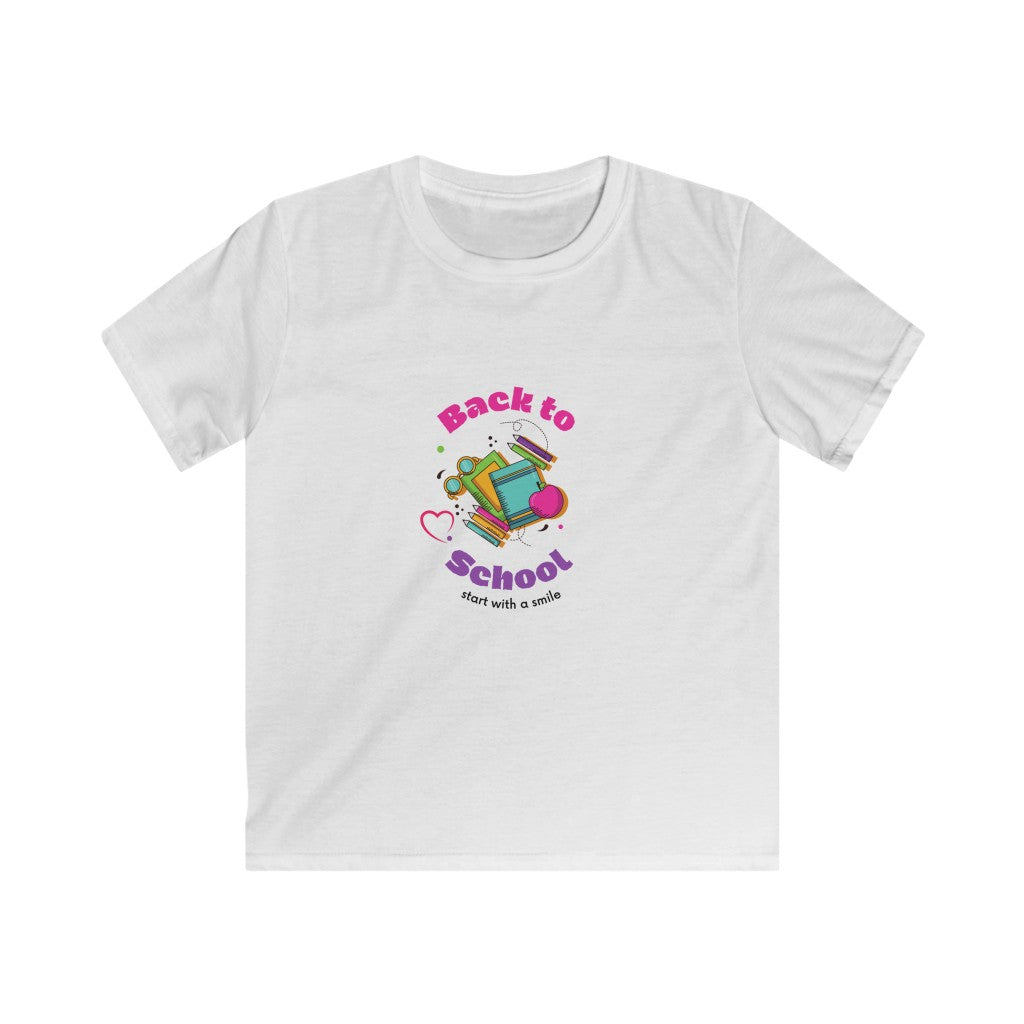 Back To School Kids Softstyle Tee