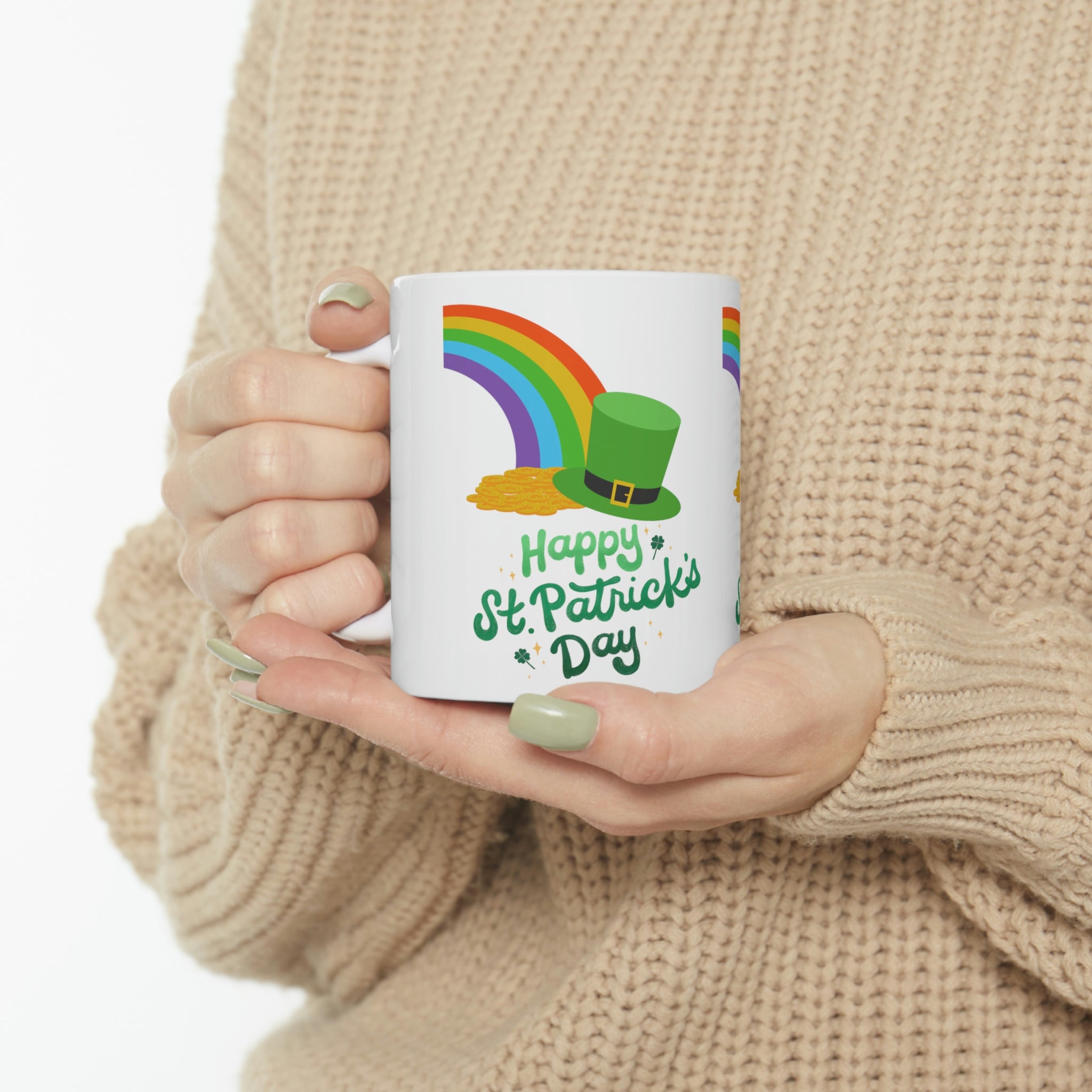 Happy Saint Patrick's Day Ceramic Mug 11oz