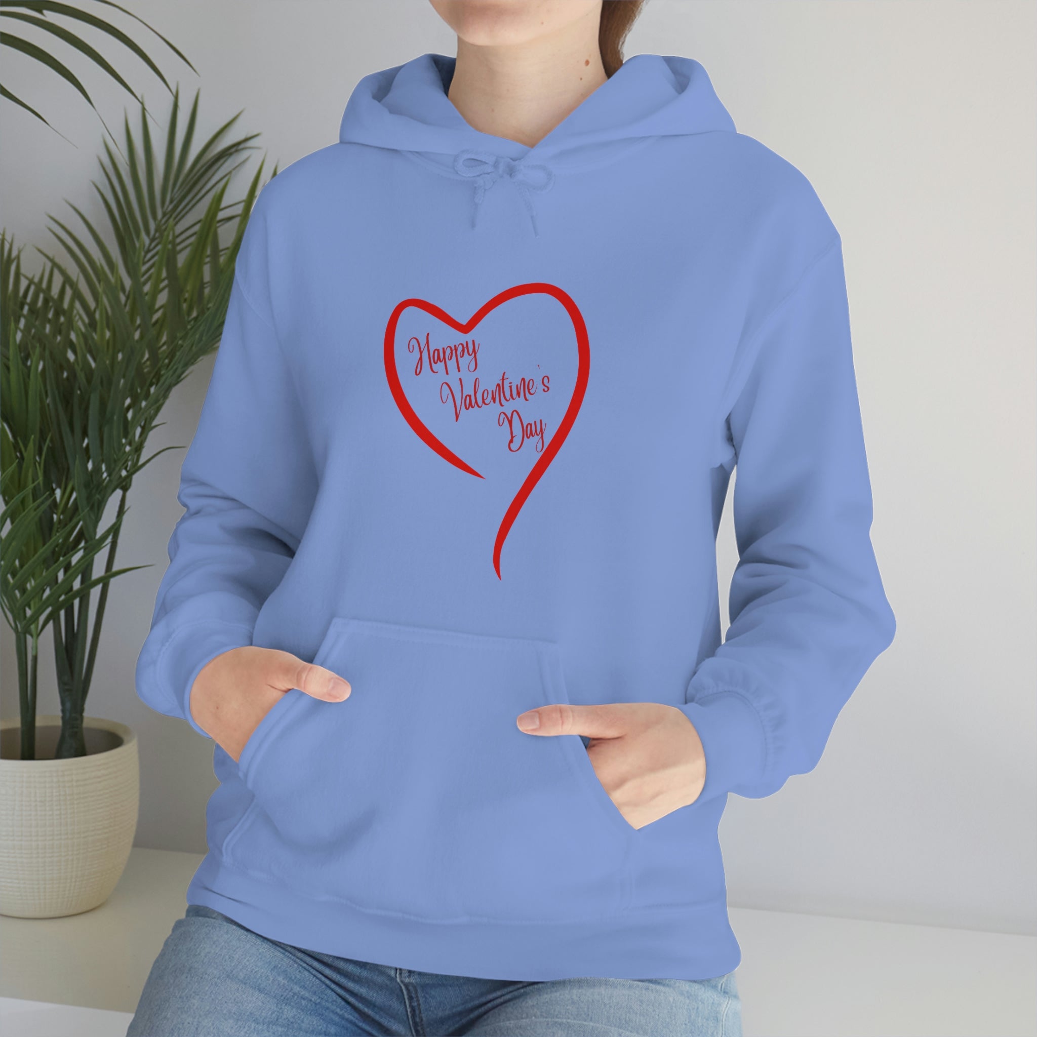 Happy Valentine's Day Unisex Heavy Blend™ Hooded Sweatshirt