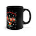 Santa Claus Is Coming To Town11oz Black Mug