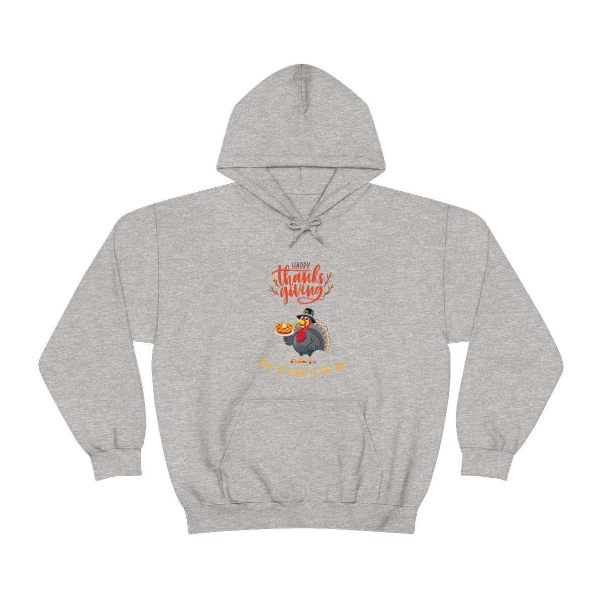 Happy Thanksgiving The Treat Is On Me Unisex Heavy Blend™ Hooded Sweatshirt