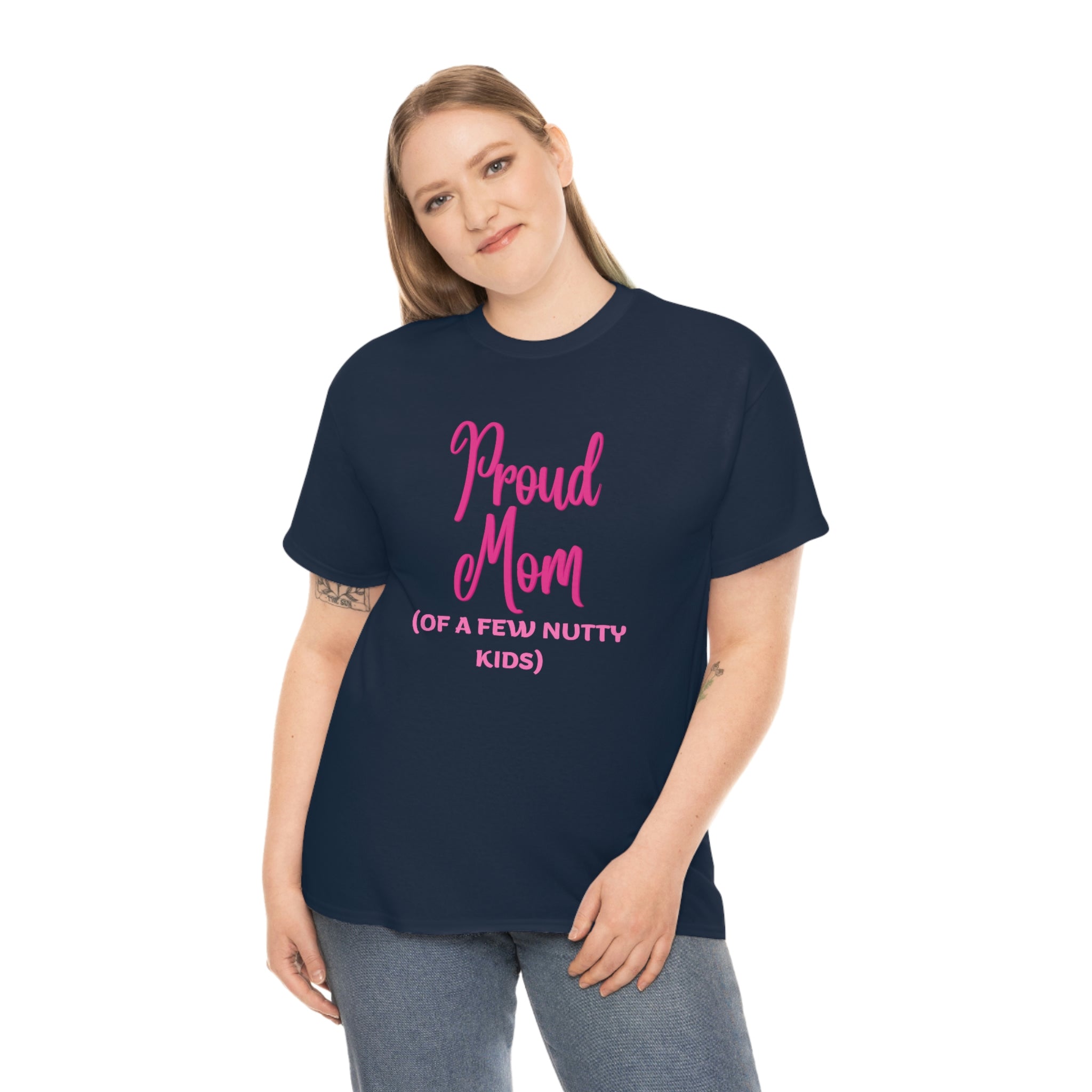 Proud Mom Unisex Heavy Cotton Tee