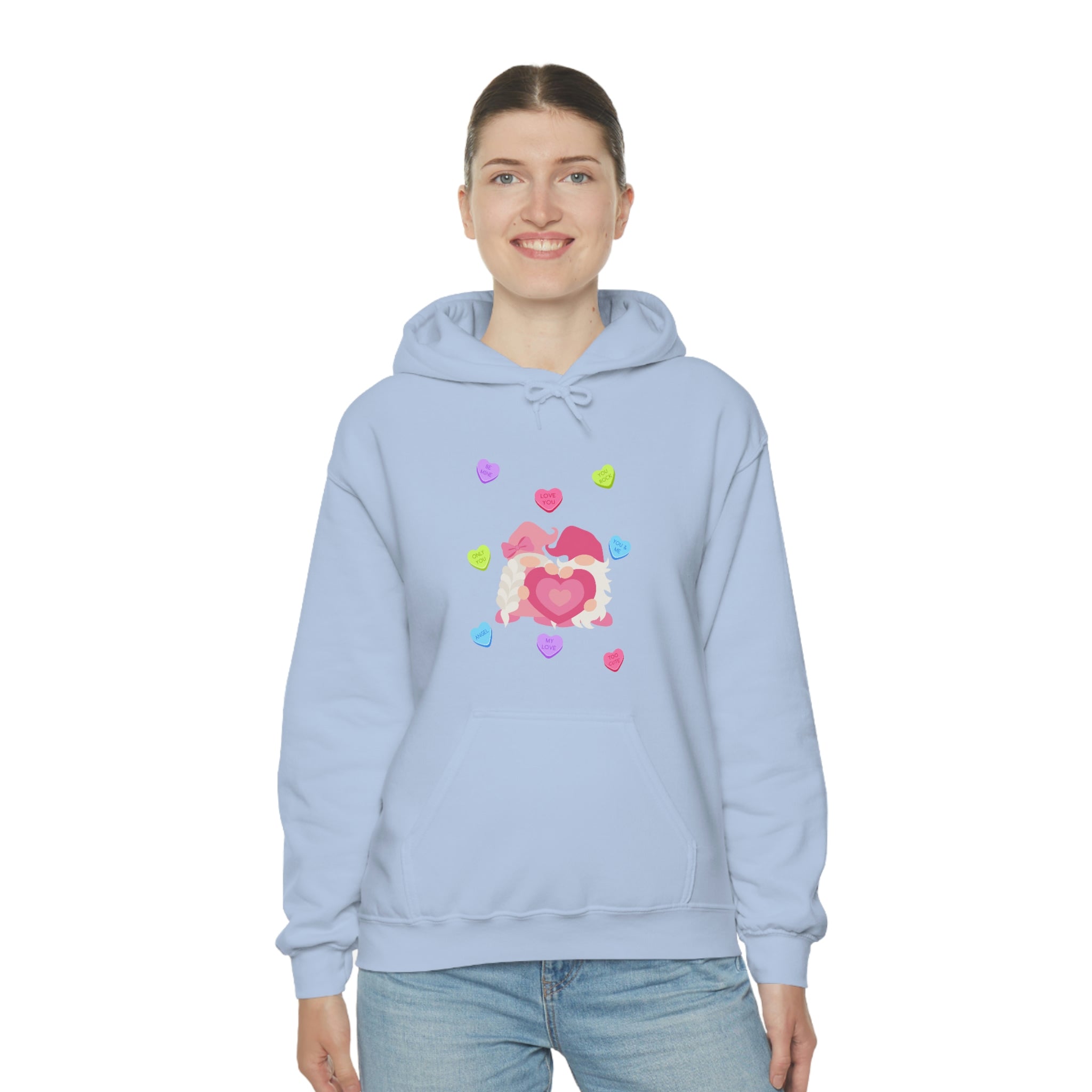 You Gnome I Love you!! Unisex Heavy Blend™ Hooded Sweatshirt