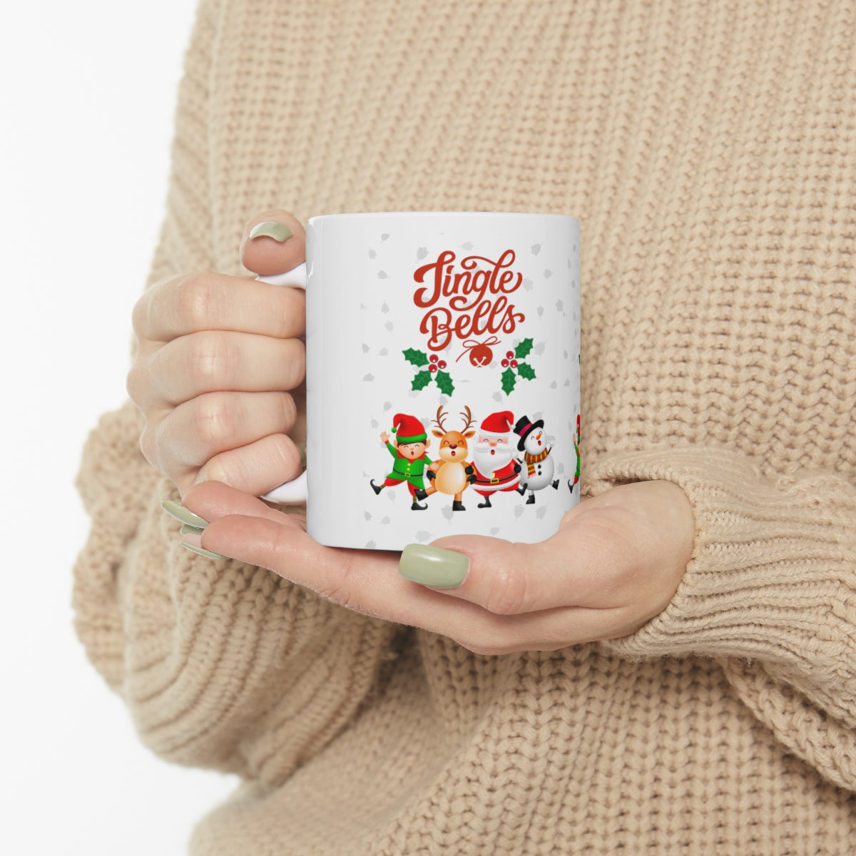 Jingle Bells Ceramic Mug 11oz