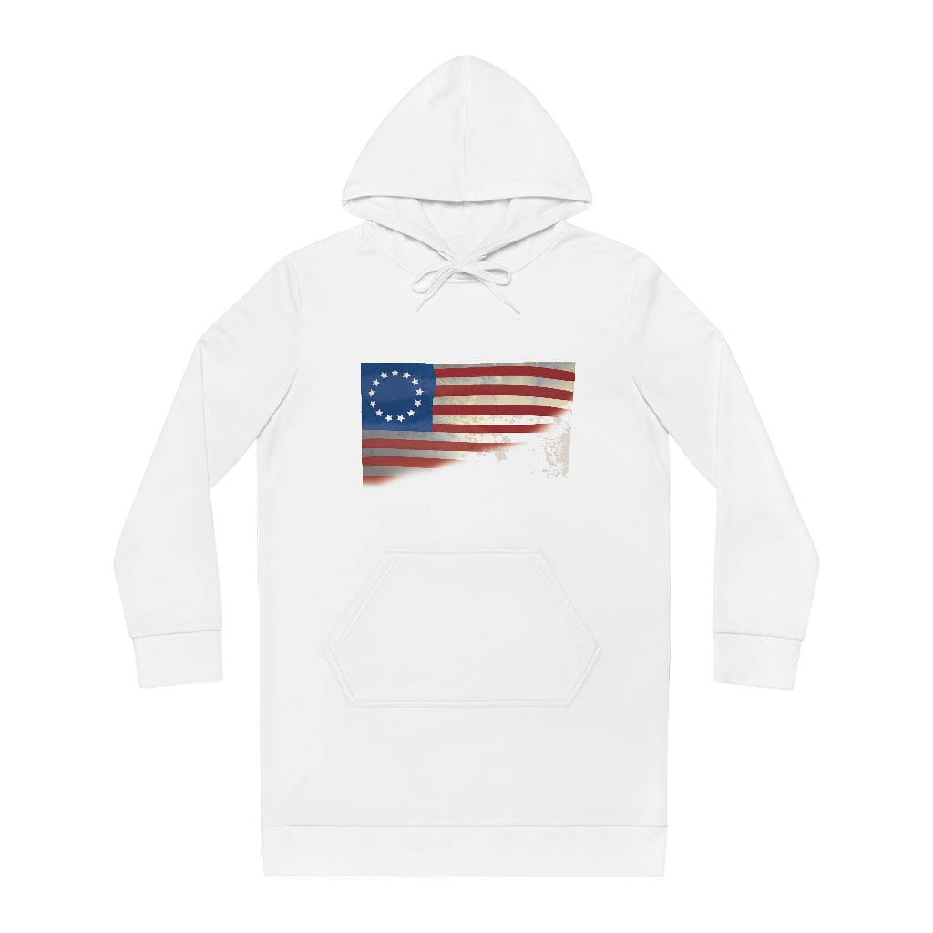 Old Glory Women's Hoodie Dress (AOP)