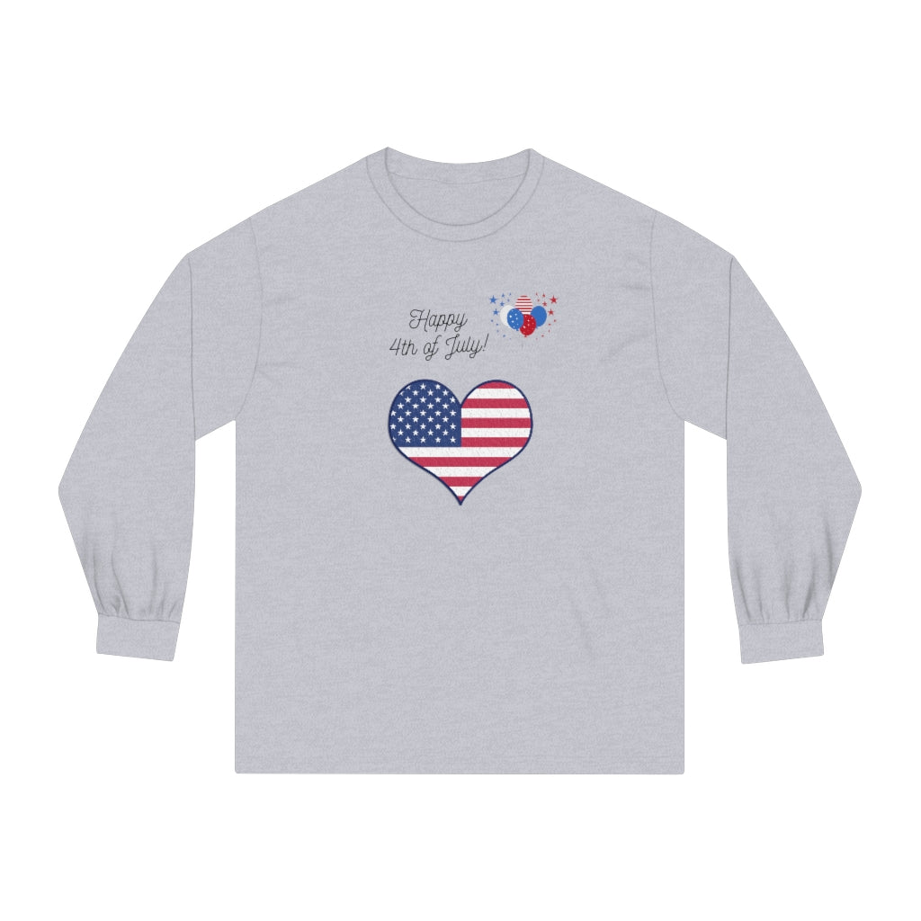 Happy 4th of July Unisex Classic Long Sleeve T-Shirt