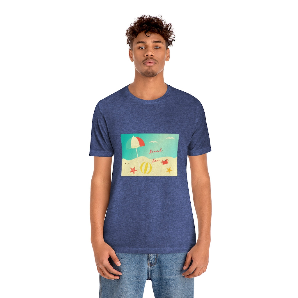 Beach Fun Unisex Jersey Short Sleeve Tee