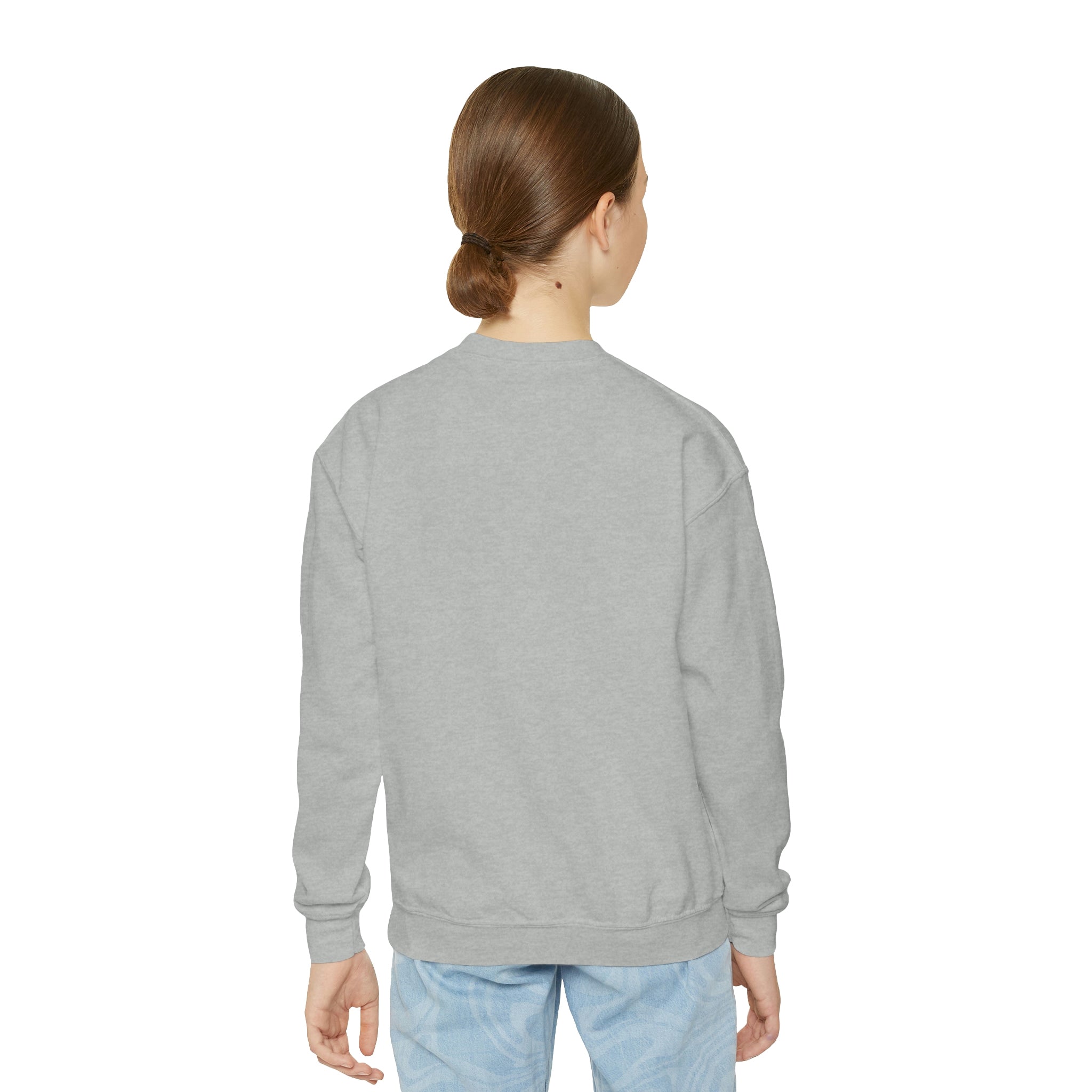 Happy Easter Bunny Youth Crewneck Sweatshirt
