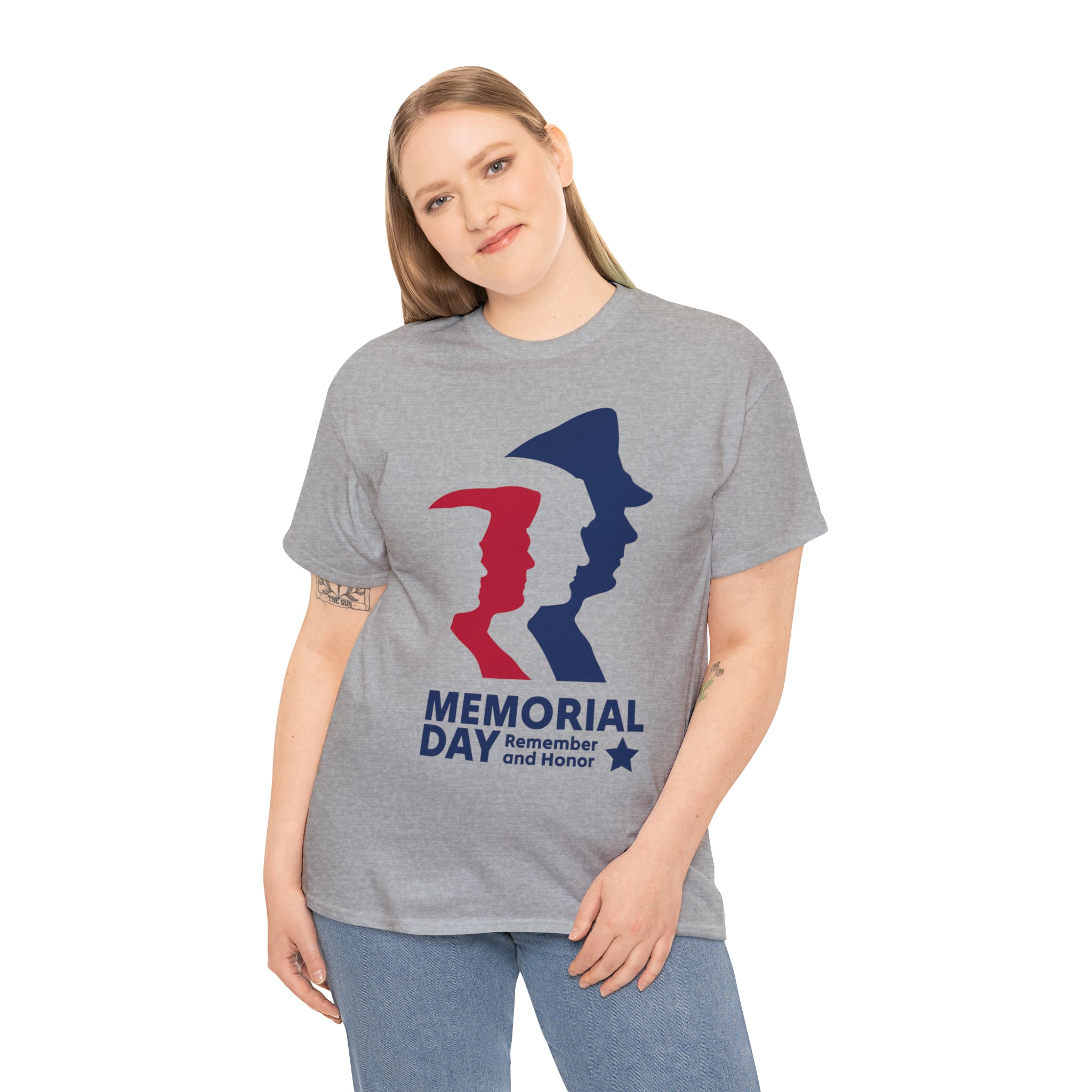 Memorial Day Heroes Unisex Heavy Cotton Tee