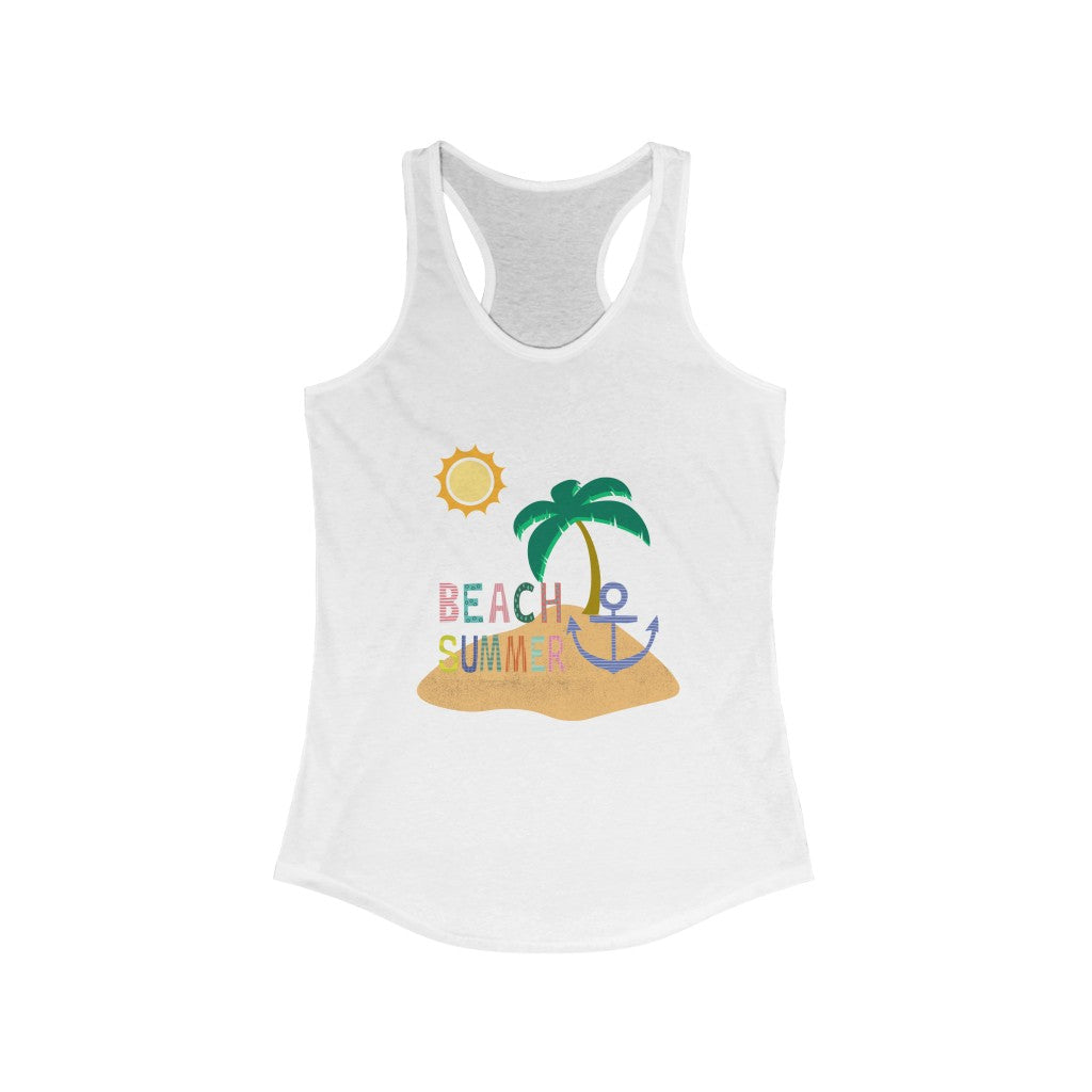 Beach Summer Women's Ideal Racerback Tank