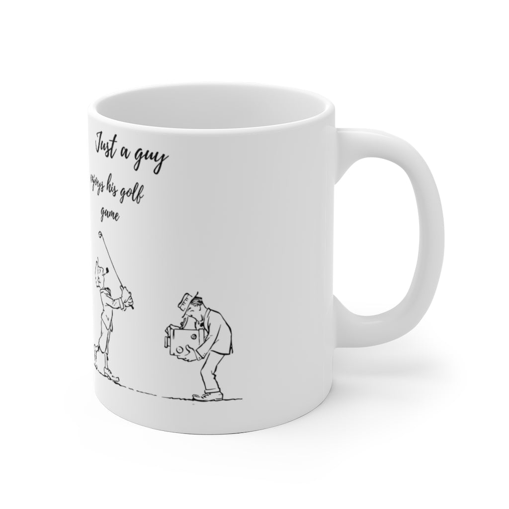 Golfer Ceramic Mug (EU)