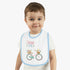 Spring Time Baby Contrast Trim Jersey Bib