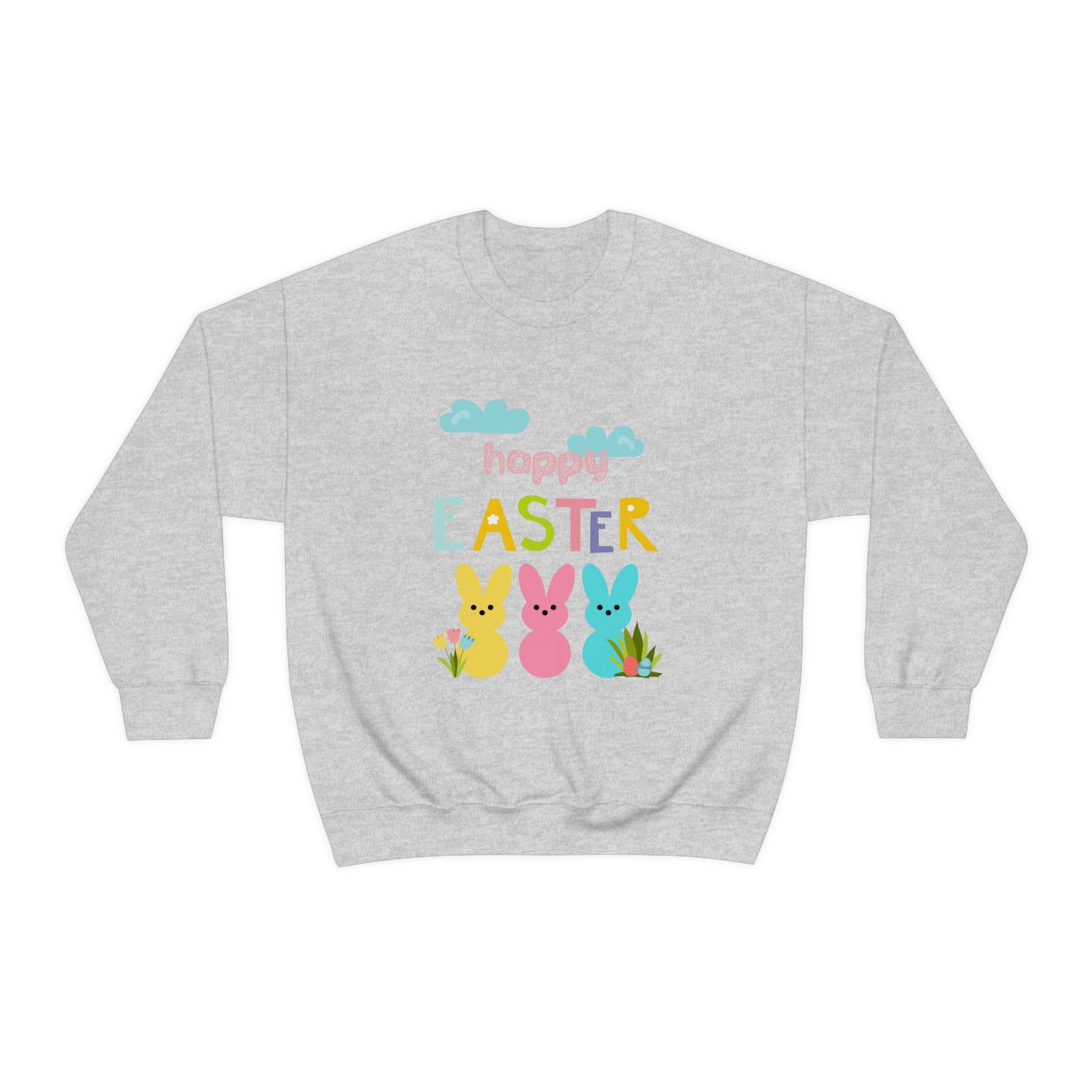 Happy Easter Bunny Unisex Heavy Blend™ Crewneck Sweatshirt