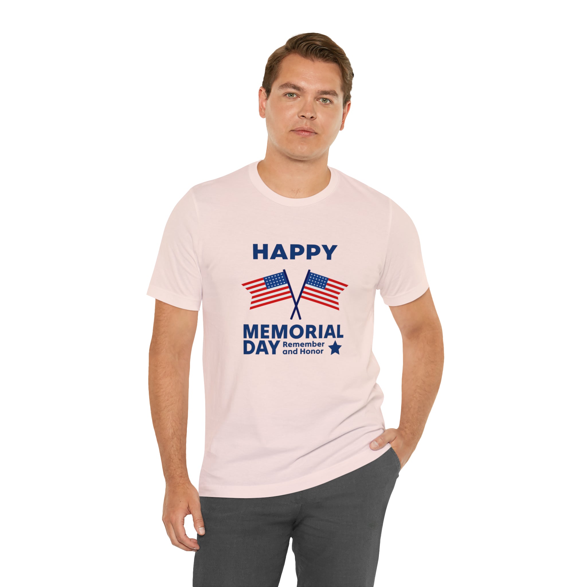 Happy Memorial Day Unisex Jersey Short Sleeve Tee